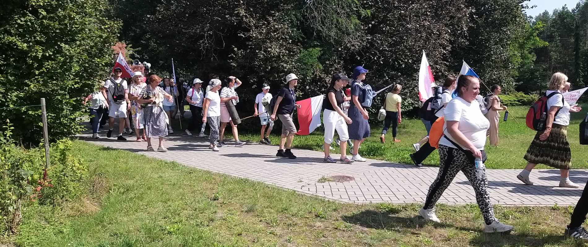 XVIII Piesza Pielgrzymka z Warszawy do Ostrówka - relacja